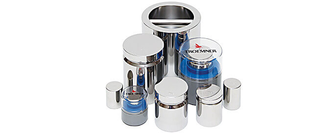 ASTM, cylindrical style, balance calibration weights Class 1, Class 2, Class 3, and Class 4